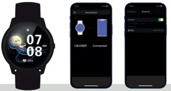 CROSSBEATS Orbit Rich Colors and Crisp Fonts Watch - fig7