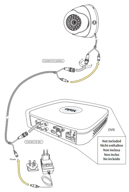 YALE SV ADFX W CCTVDome Camera - overview 2