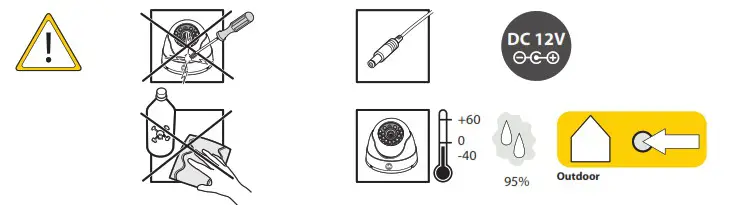 YALE SV ADFX W CCTVDome Camera - overview 4