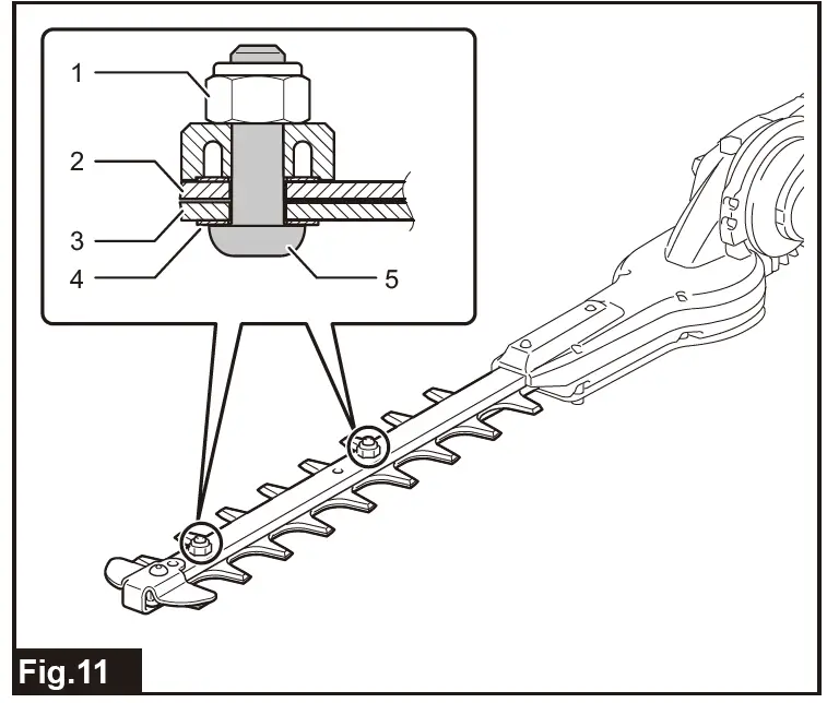 makita EN420MP Ground Trimmer Attachment fig 11