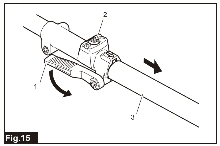 makita EN420MP Ground Trimmer Attachment fig 15