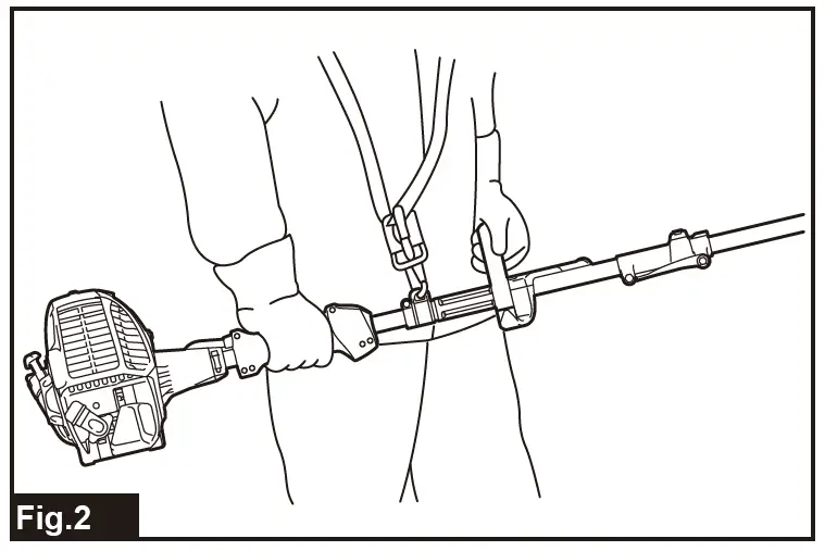 makita EN420MP Ground Trimmer Attachment fig 2