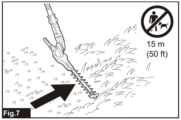 makita EN420MP Ground Trimmer Attachment fig 7