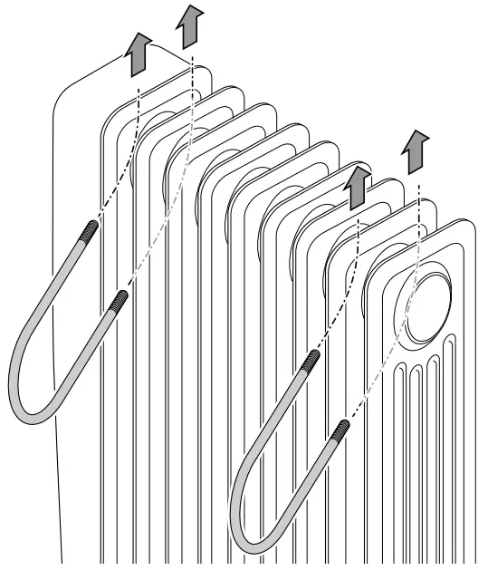 TROTEC TRH 22 E Oil Filled Radiator - FIG 6