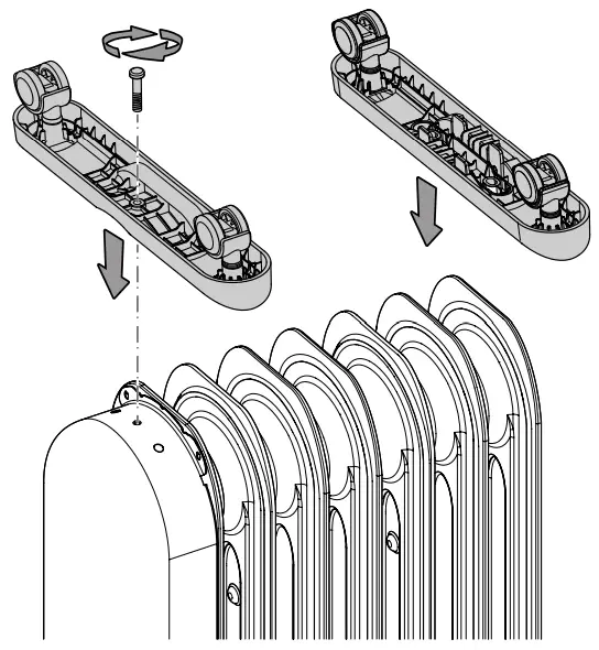 TROTEC TRH 22 E Oil Filled Radiator - FIG 8