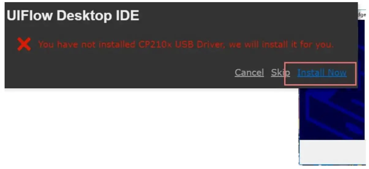 M5STACK ESP32 CORE2 IoT Development Kit User Manual - After the app starts