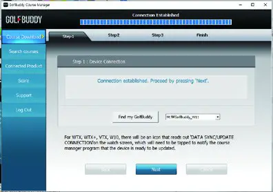 GOLF BUDDY aim W11 GPS Watch - GOLF BUDDY aim W11 GPS Watch - How to use GOLFBUDDY GB MANAGER 3