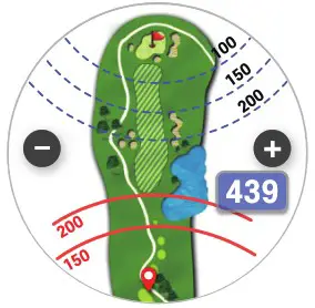 GOLF BUDDY aim W11 GPS Watch - Play Folf Features 2