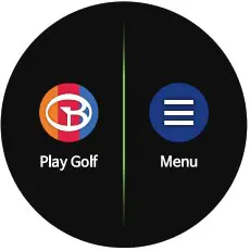 GOLF BUDDY aim W11 GPS Watch - Screen Overview 1