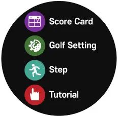 GOLF BUDDY aim W11 GPS Watch - Screen Overview 2