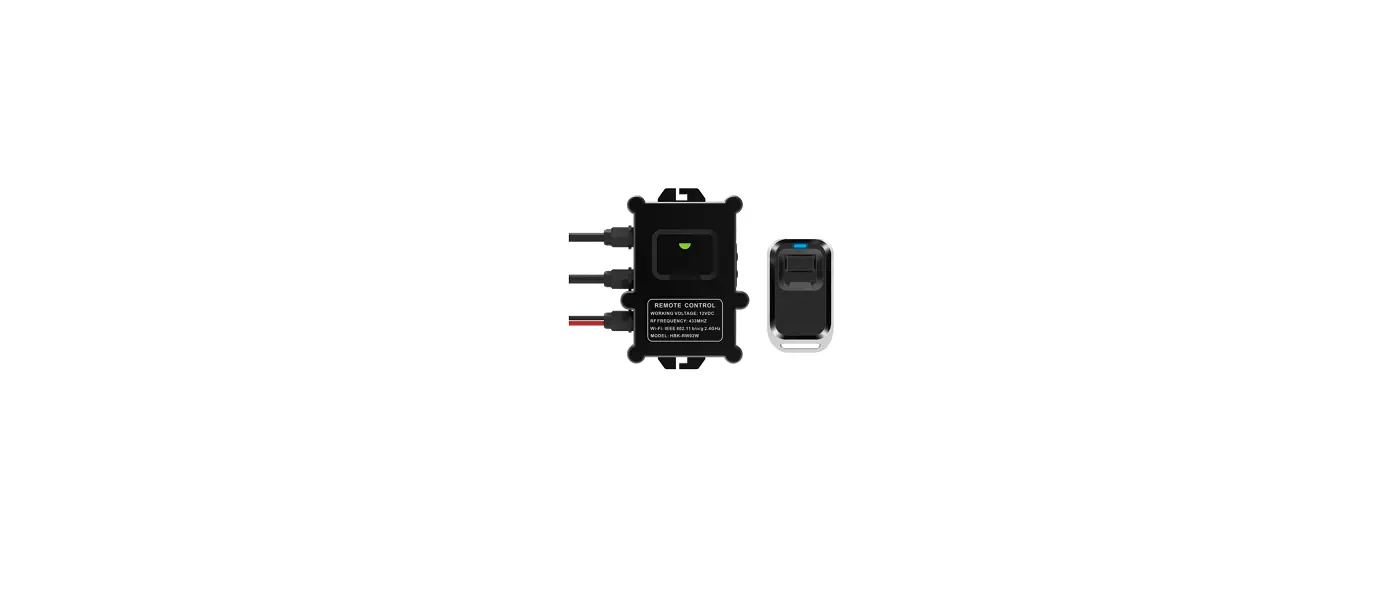 Uhppote Hbk-rw02w Wifi Remote Control User Manual