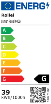 Rollei 900Bi Bi Color LED Panel - Energy