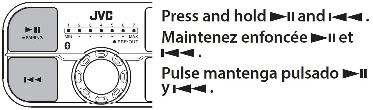 JVC KS-DR2104DBT Compact Bluetooth 4 Channel Digital Amplifier 7