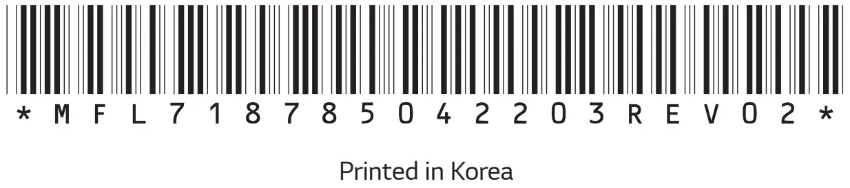 LG 55QNED85AQA MiniLED 4K UHD Smart TV - Bar Code