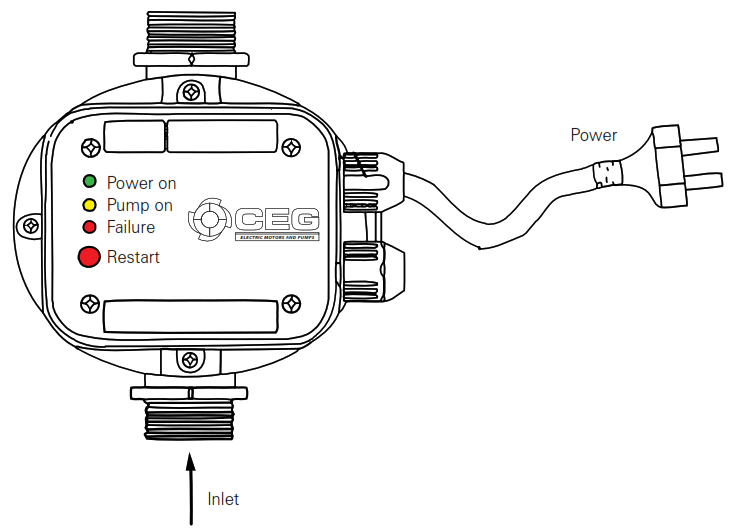 CEG PC-1100 ELECTRONIC PRESSCONTROL - fig