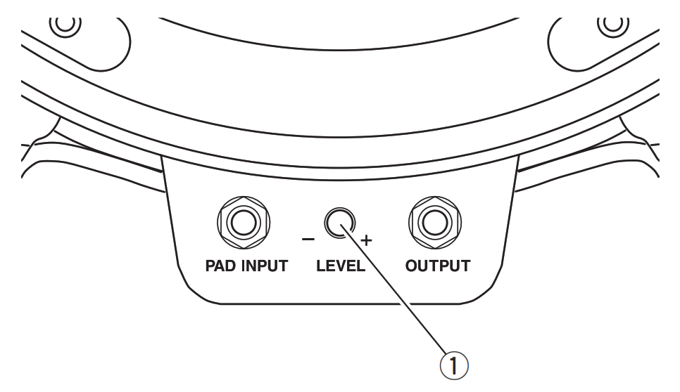 YAMAHA KP128 Electronic Drum Pad -