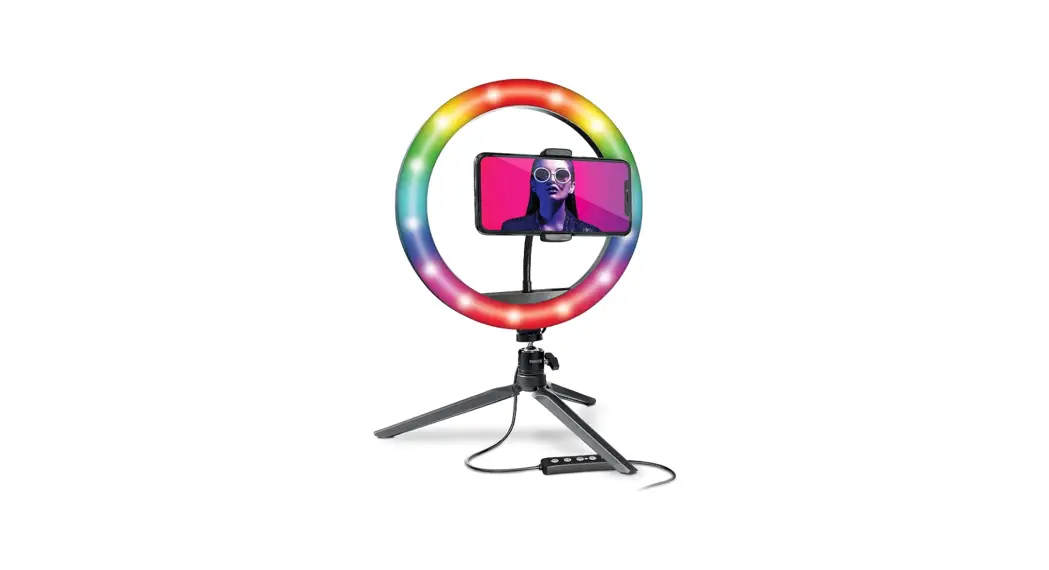 Bower Wa-rgb10tt Table Top Rgb Ring Light User Manual