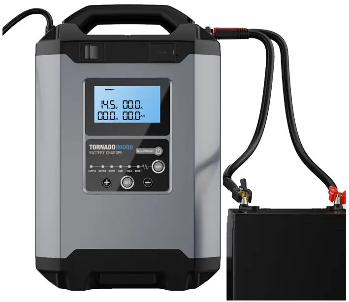 TOPDON TORNADO 90000 Battery Charger and Stable Power Supply