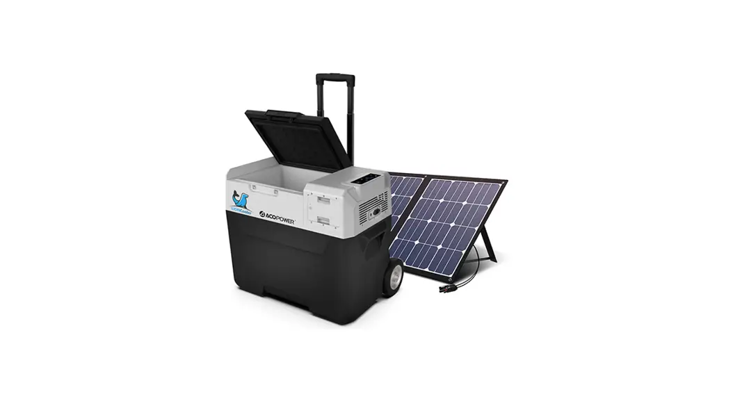 Acopower Px50 Double Open Rechargeable Solar Car Freezer Instruction Manual