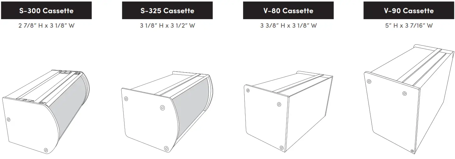 SelectBlinds S 300 Cassette Traditional Light - fig 4