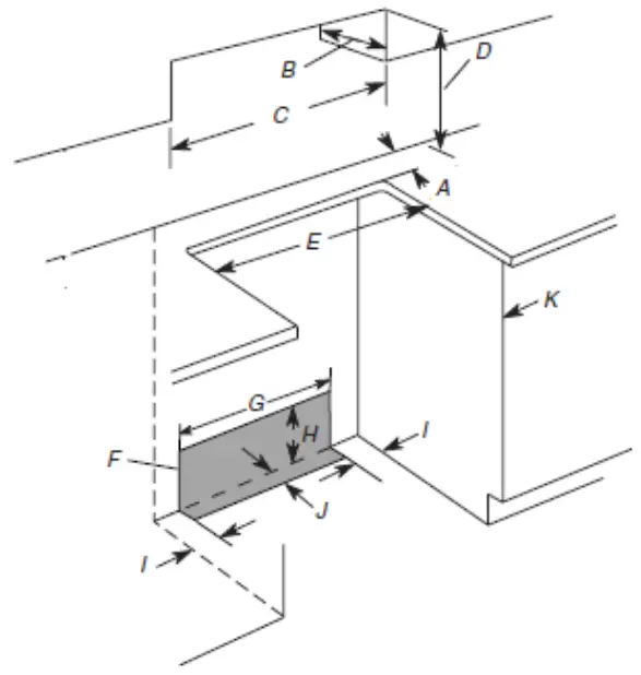 Whirlpool WEE750H0HZ 30 Inch Slide In Electric Range - Cutout