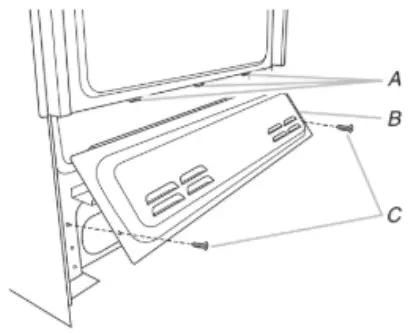 Whirlpool WEE750H0HZ 30 Inch Slide In Electric Range - Strain Relief