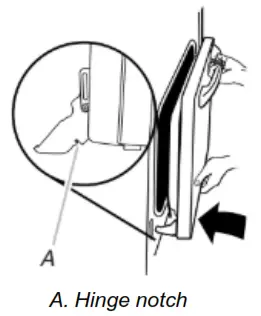 Whirlpool WEE750H0HZ 30 Inch Slide In Electric Range - hanger arms