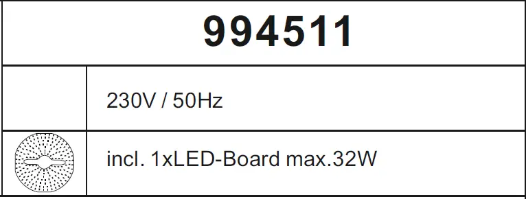 LeuchtenDirekt 14572-16 RIA LED Ceiling  fig (2)