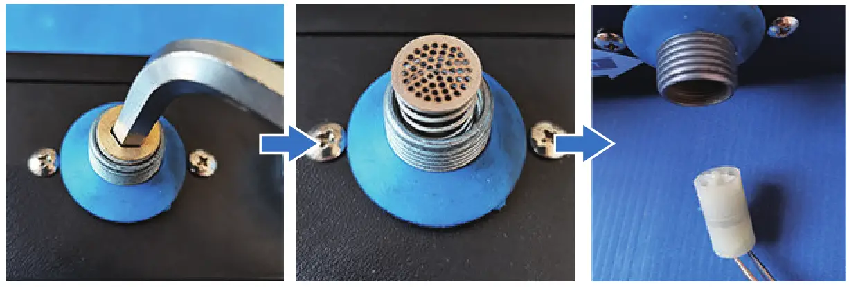 AIRTHEREAL EVT-14K 14KW Electric Tankless Water Heater - Cleaning steps