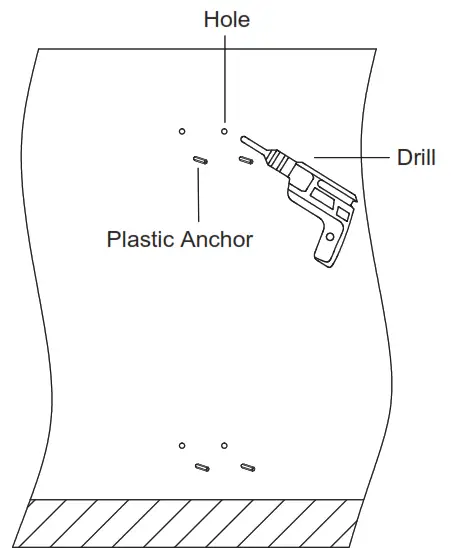 AIRTHEREAL EVT-14K 14KW Electric Tankless Water Heater - Drill four