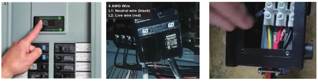 AIRTHEREAL EVT-14K 14KW Electric Tankless Water Heater - breaker box