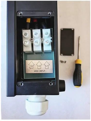 AIRTHEREAL EVT-14K 14KW Electric Tankless Water Heater - screws