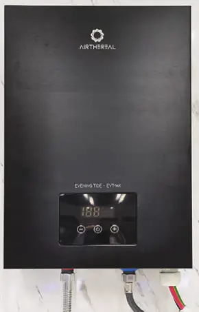AIRTHEREAL EVT-14K 14KW Electric Tankless Water Heater - shut-off valve