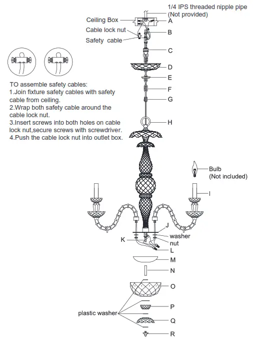 RALPH LAUREN IG RL5005CG Ceiling Lighting