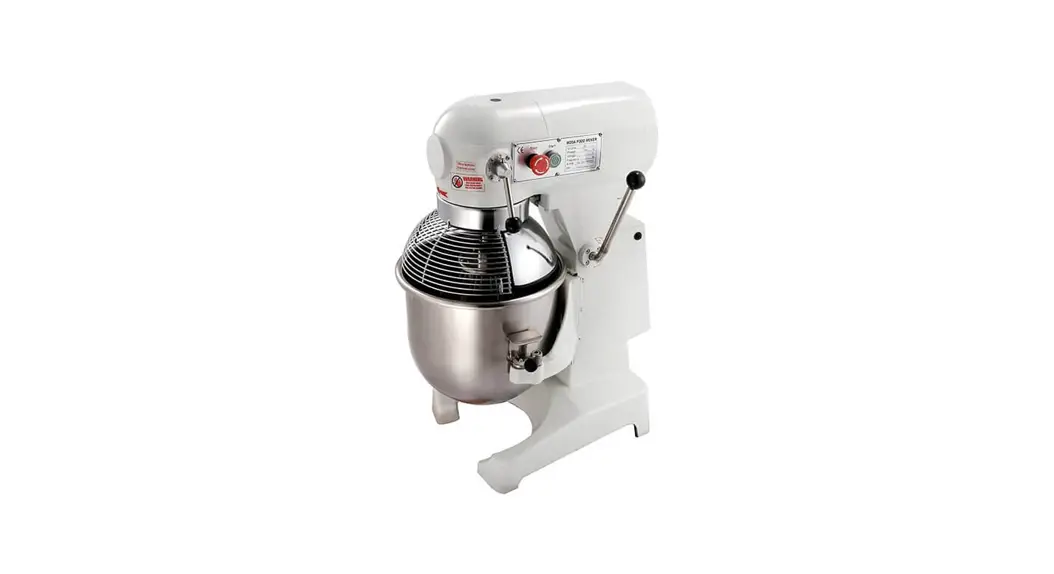 Chronos 30r-001 Commercial 10 Qt. Standard Duty Planetary Mixer Owner's Manual