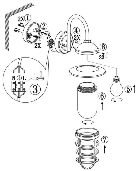 ENDON-96907-Outdoor-Wall-Light-Fitting-FIG-1