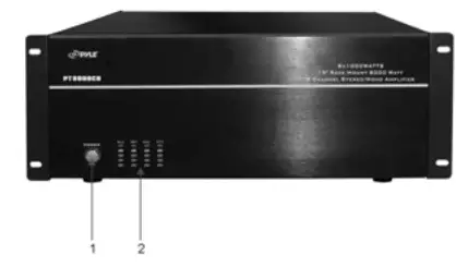 Pyle Home PT8000CH 8-Channel, 8,000-Watt Stereo-1