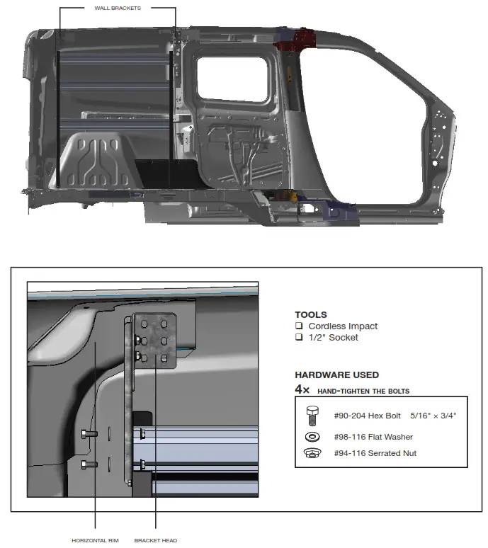 RANGER P4-RA36-3 Shelving - PHASE 2