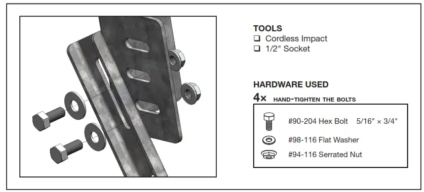RANGER P4-RA36-3 Shelving - TOOLS