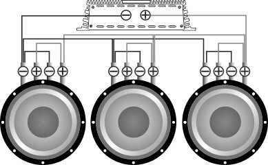 DeafBonce AP-M61AL APOCALYPSE - Parallel Connection of the Speaker 2