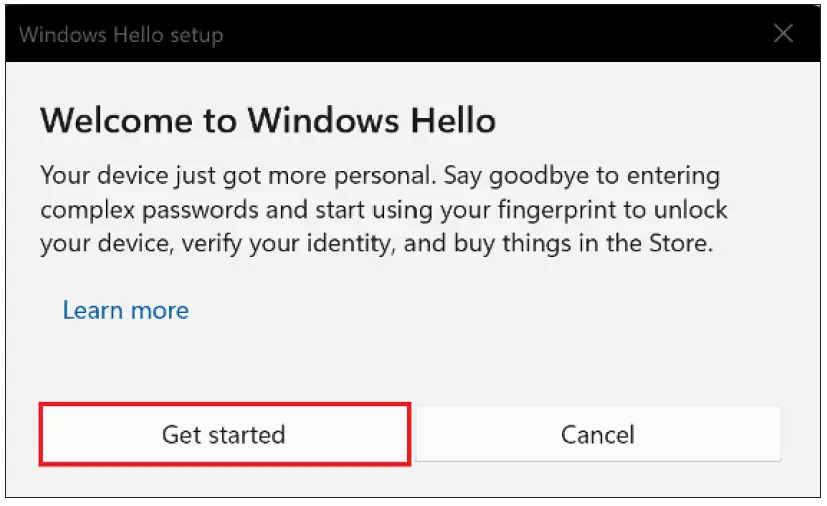 Kensington VeriMark Windows 11 6