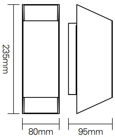 namron-GU10-Arya-Square-Wall-Lamp-FIG-3