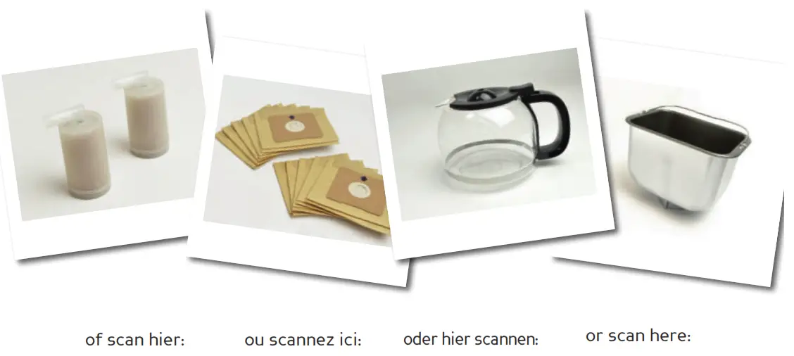 DOMO DO477 478 479K Coffee Maker with Timer PARTS1