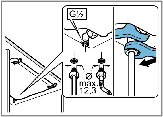 BOSCH 34-81739 Blender Handle A 10