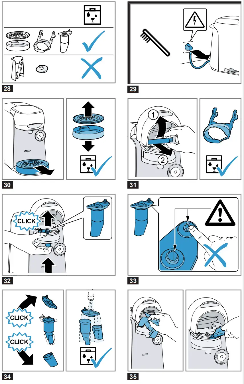 BOSCH TAS16B2GB Finesse Pod Coffee Machine - Figure 5