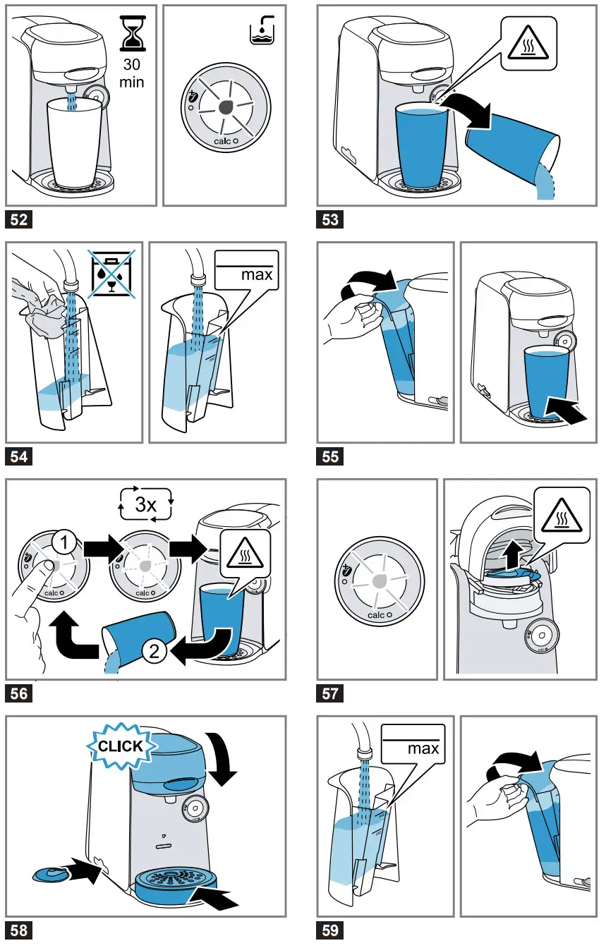 BOSCH TAS16B2GB Finesse Pod Coffee Machine - Figure 8