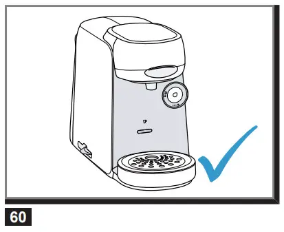 BOSCH TAS16B2GB Finesse Pod Coffee Machine - Figure 9