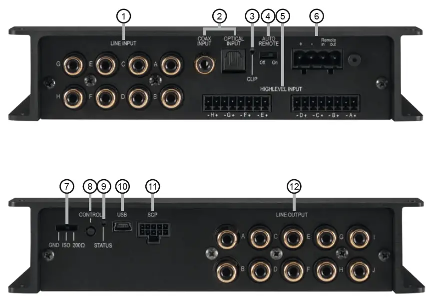 HELIX MK3 DSP Ultra by Audiotec Fischer 12 channel DSP Processor-1
