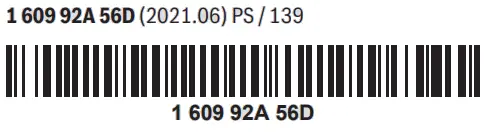 BOSCH GSH 500 Professional Demolition Hammer bar code