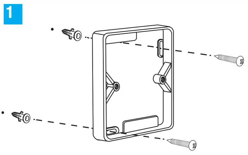 AURORA AU-A1ZBP Pattress for Kinetic Battery Or Rotary Dimmer - fig7